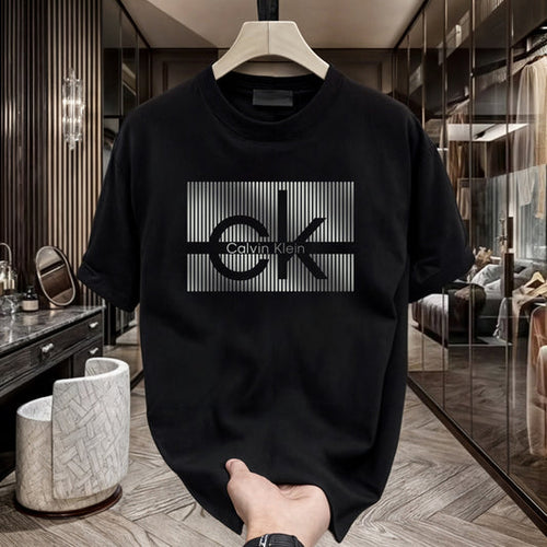 Premium CK Printed T-shirt For men Black