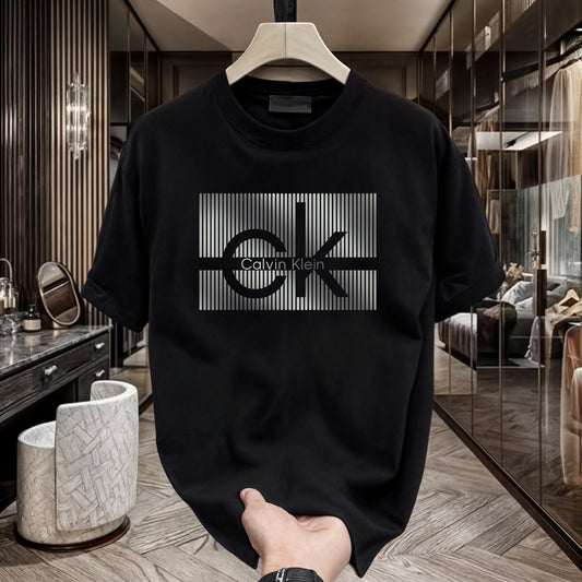 Premium CK Printed T-shirt For men Black